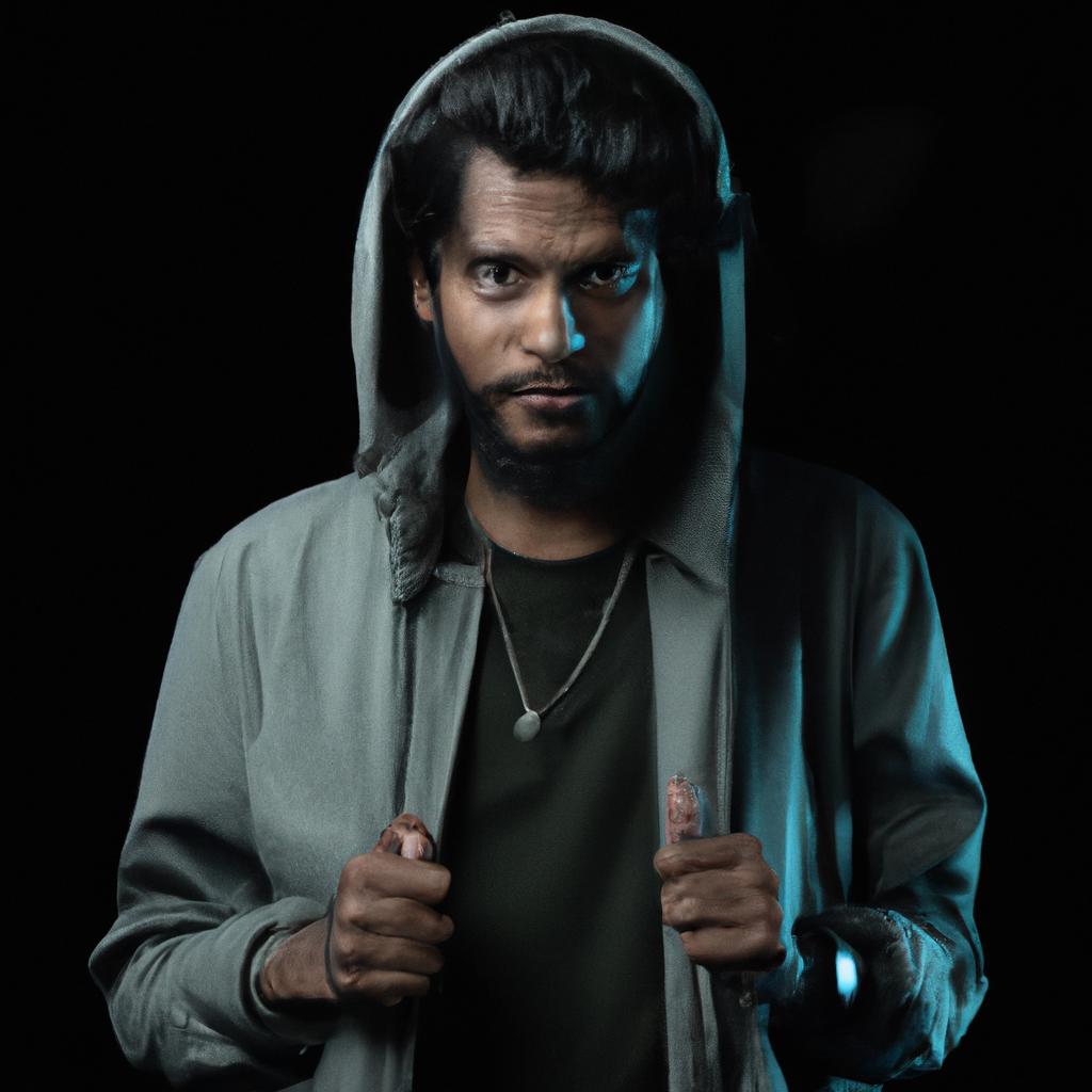 Portrait: Senior Retoucher and Colorist with neutral gray backdrop and soft side light